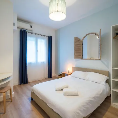 Cote Sable Ambiance Bord De Dans Le Centre Αντίμπ