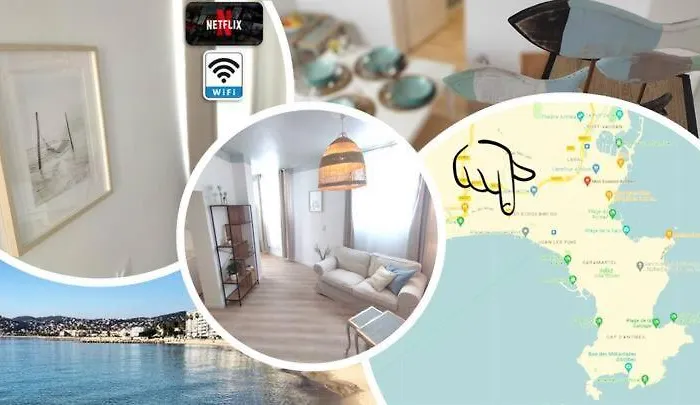 Cote Sable Ambiance Bord De Dans Le Centre Διαμέρισμα *